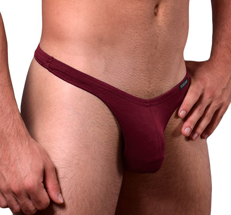 Tanga DOREANSE Euro Thong 1392 Bordová1